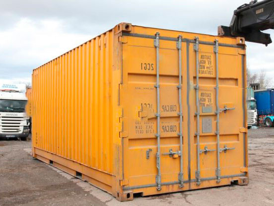 Широкий морской контейнер 20 футов Pallet Wide Б/У