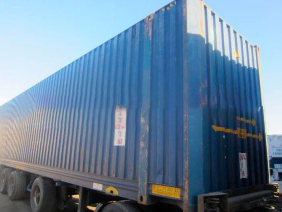 Высокий и широкий морской контейнер 45 футов Pallet Wide Б/У