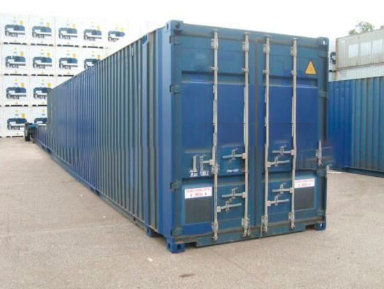 Широкий морской контейнер 45 футов Pallet Wide Б/У